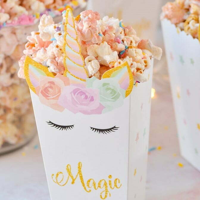 Unicorn popcorn