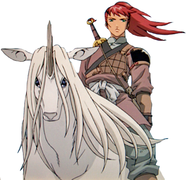 Keiki och Yoko. The Twelve Kingdoms, unicorn böcker