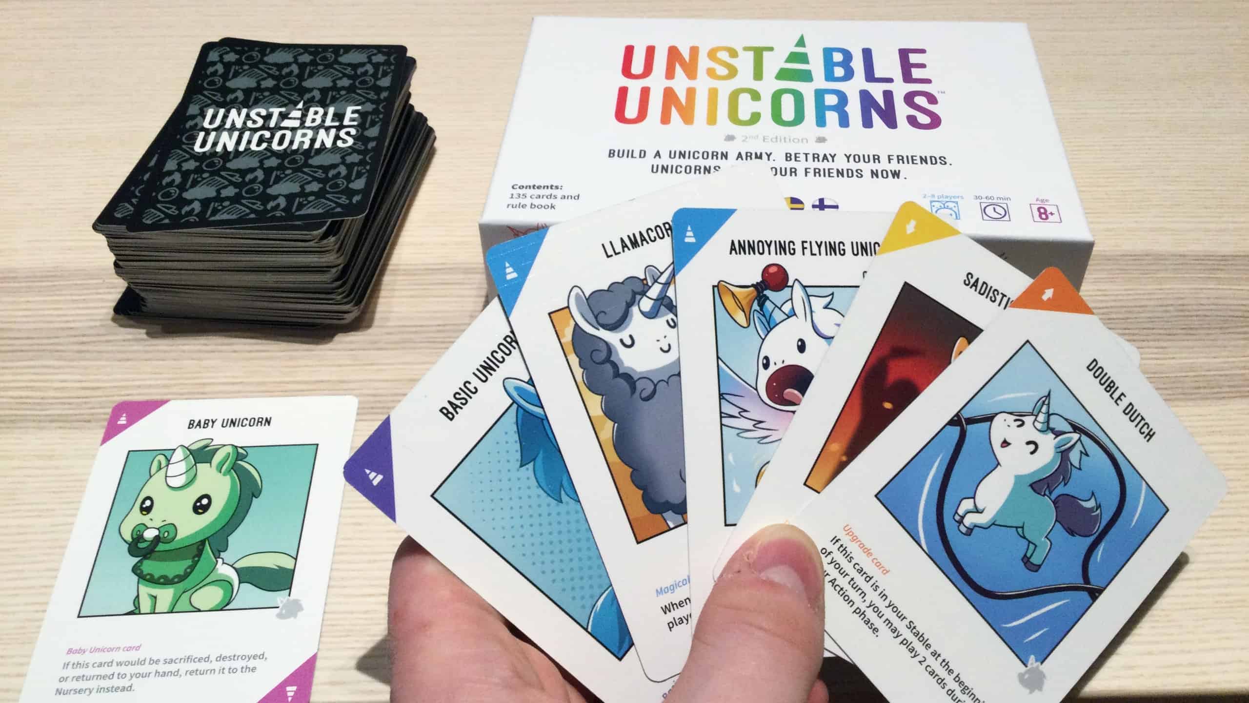 untable unicorns sällskapsspel