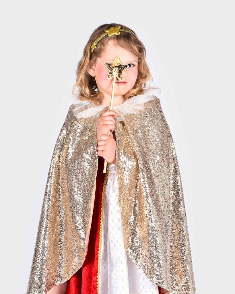 Glitterdräkt Ljusår Guld