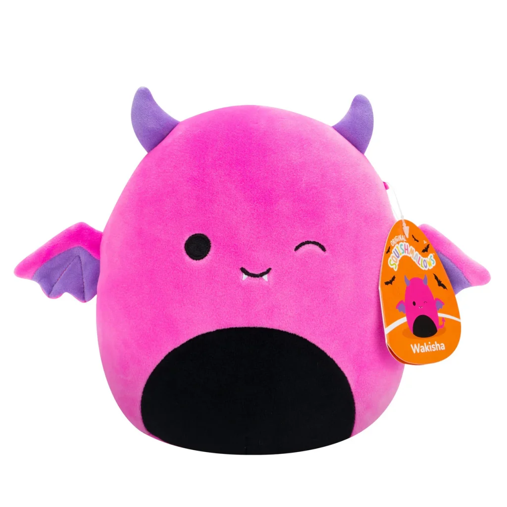 Wakisha squishmallows rosa djävul 20cm