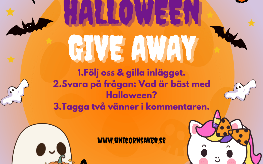 🎃 Halloween tävling 2024 – vinn en förtrollande mystery box!🎃