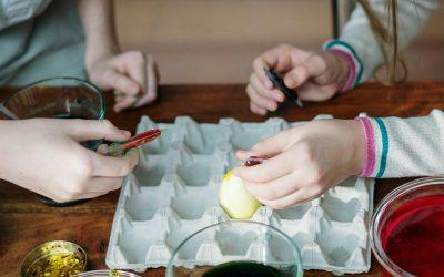 Påskpyssel förskola – 7 enkla idéer med papper & återbruk