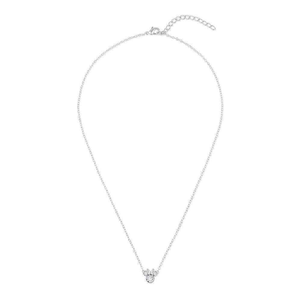 Disney Minnie Set: Halsband och Örhängen, Silverpläterade - Bild 3