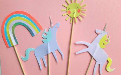 Gör din egen Unicorn tårta dekoration