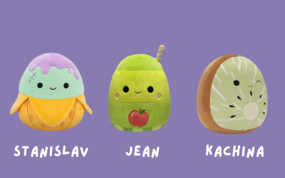 Den mjuka världen av Squishmallows: Gröna favoriter och klassiska kramvänner i alla storlekar