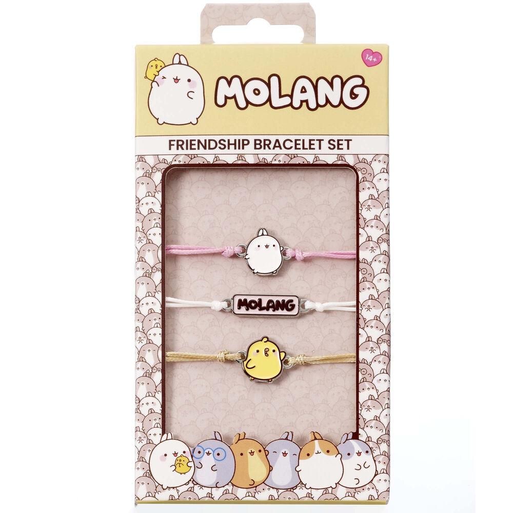 Molang Vänskapsarmband – Set om 3