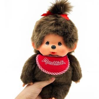 Klassisk Monchhichi Original Plysch – 30 cm (Begränsad Upplaga) - Bild 13