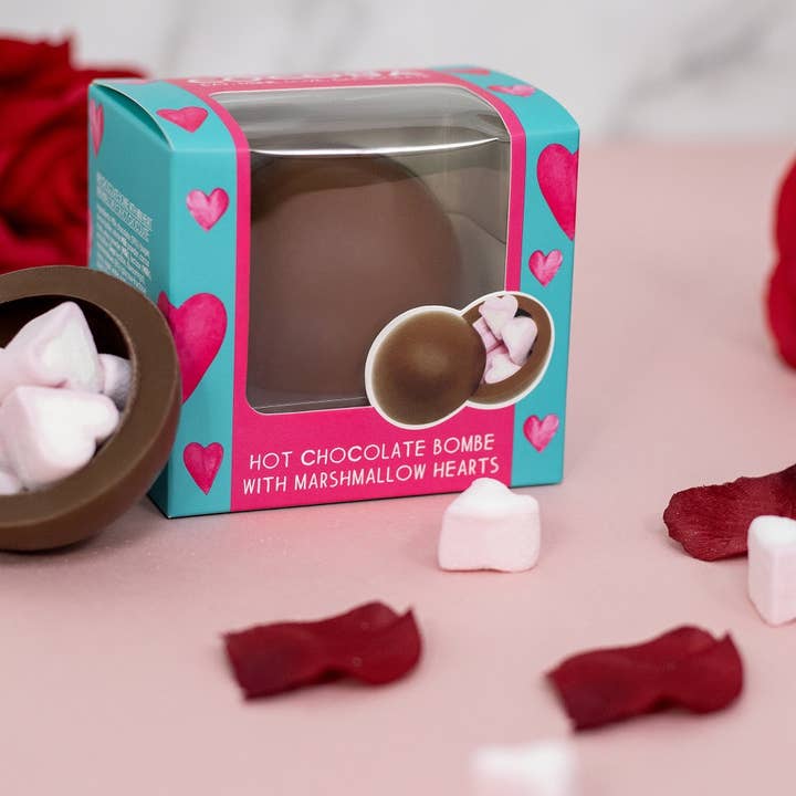 Mjölkchoklad Bomb för Varm Choklad Hjärta - Bild 3