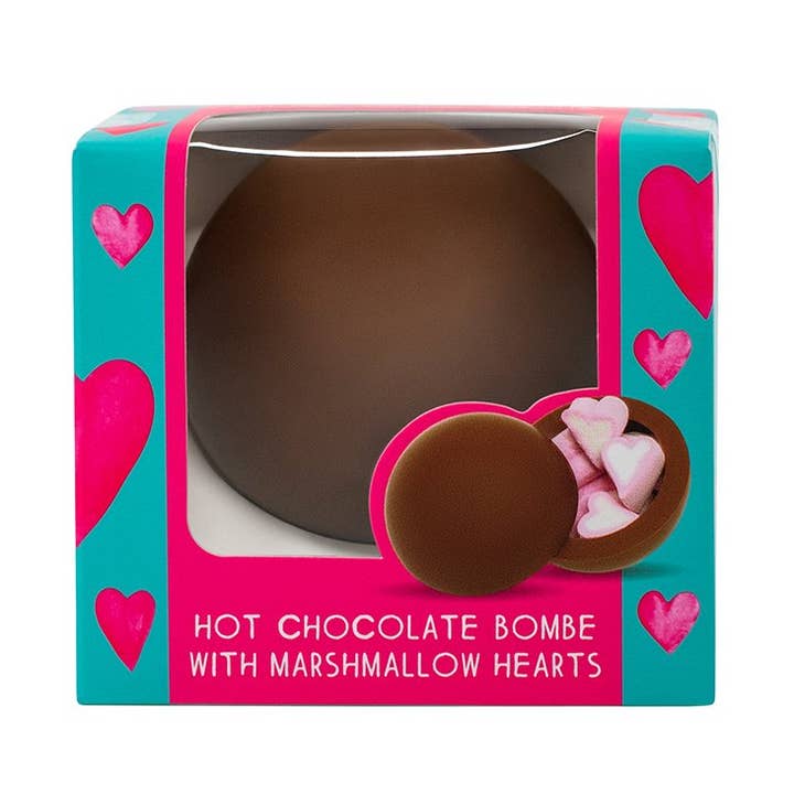 Mjölkchoklad Bomb för Varm Choklad Hjärta