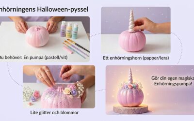 Gör din egen magiska enhörningspumpa
