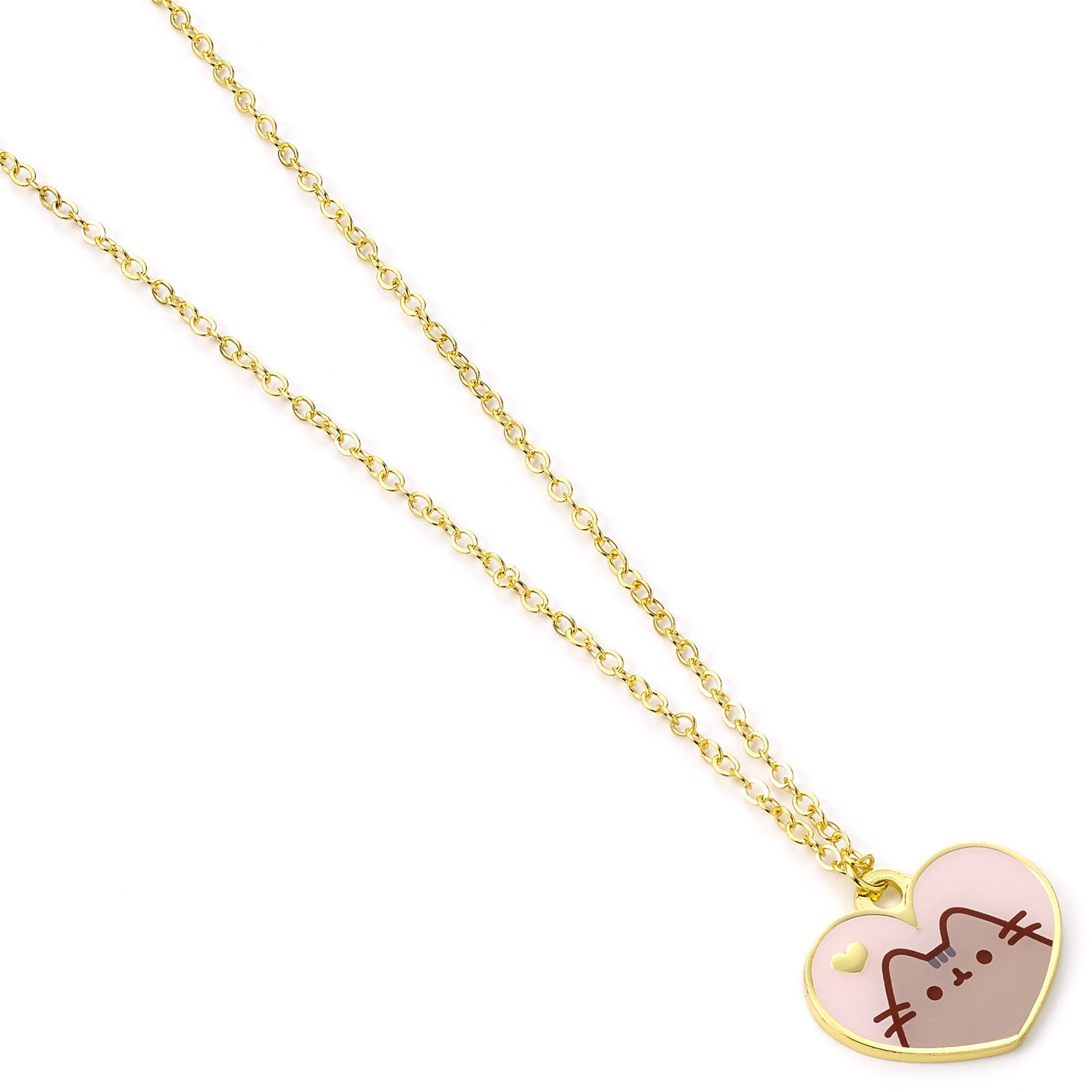 Pusheen the Cat Halsband med Rosa & Guld-hjärta - Bild 4