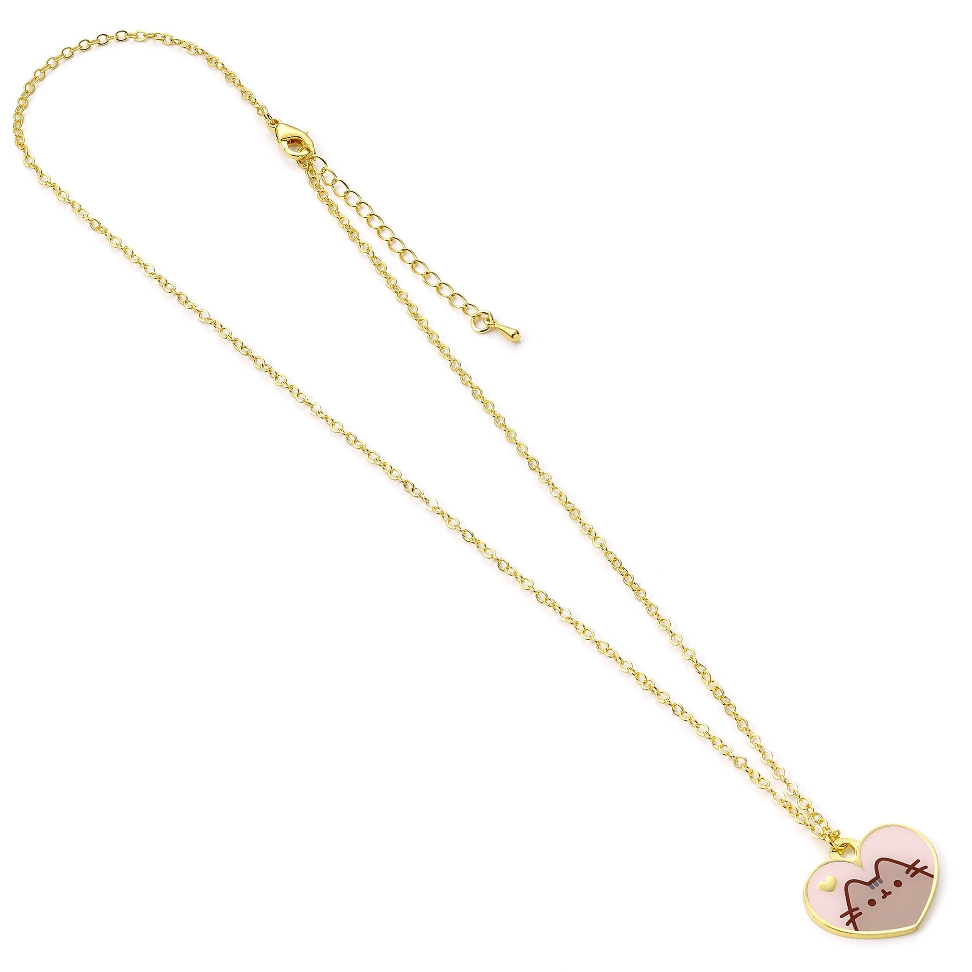 Pusheen the Cat Halsband med Rosa & Guld-hjärta - Bild 2