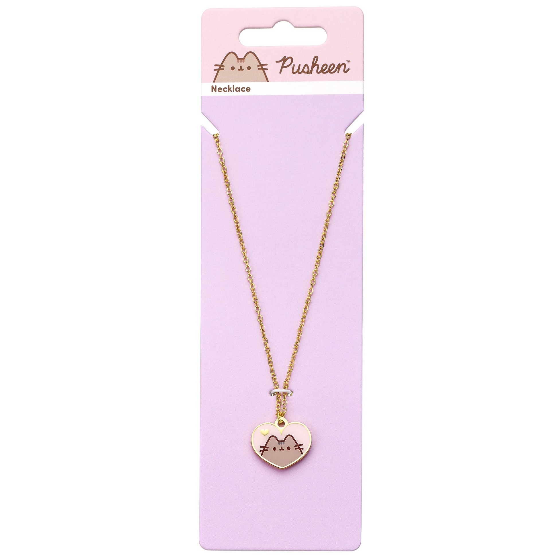 Pusheen the Cat Halsband med Rosa & Guld-hjärta - Bild 3