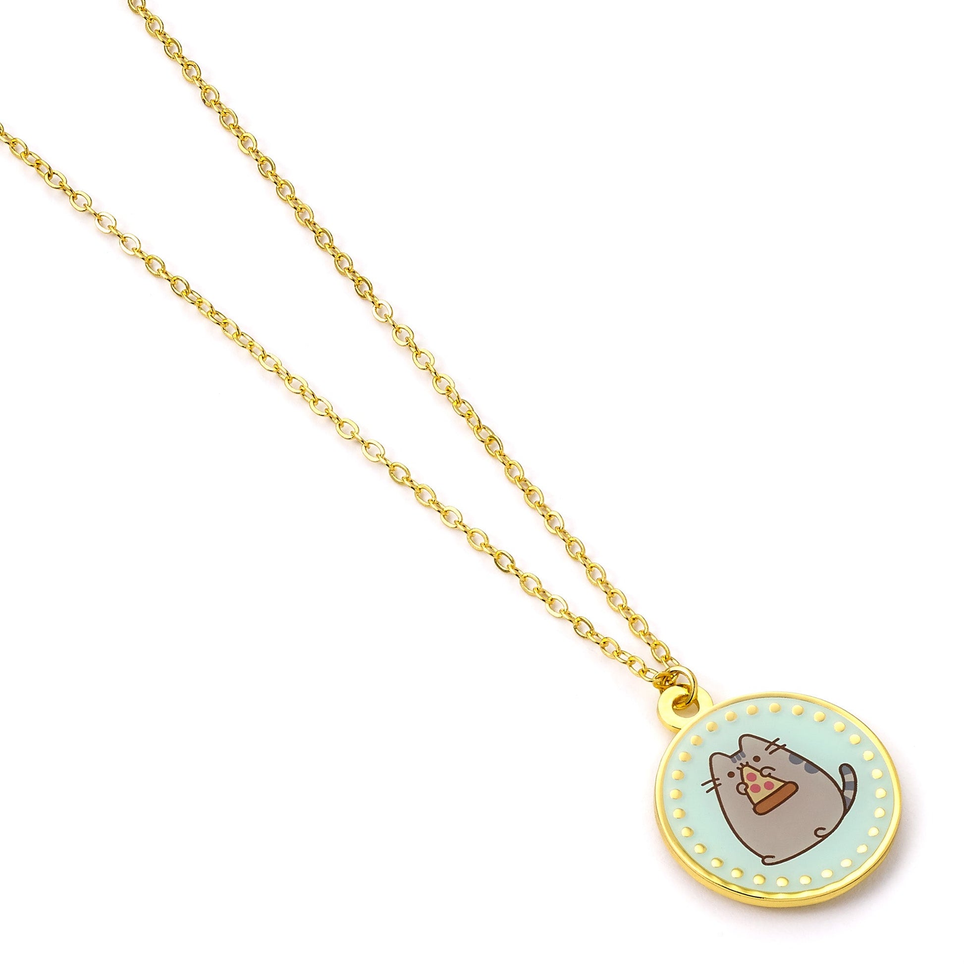 Pusheen the Cat Pizzahalsband – Guld - Bild 4