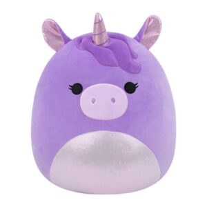Squishmallows Elowen Enhörning 40 cm – Ultramjuk Gosedjur & Plyschleksak